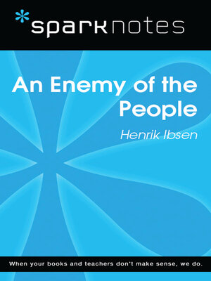 cover image of An Enemy of the People (SparkNotes Literature Guide)